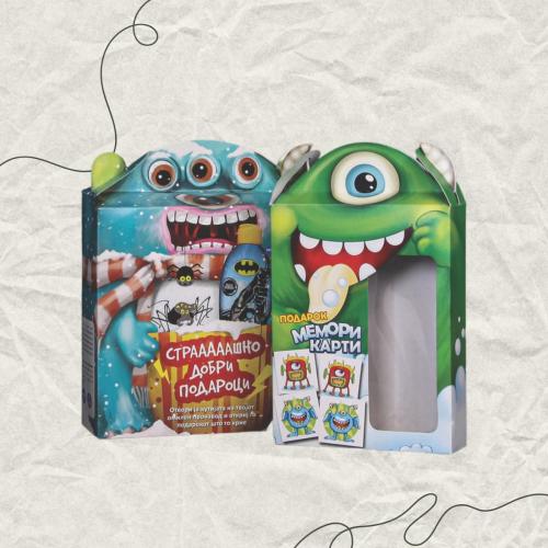 КУТИЈА ЗА ПРОИЗВОДИ СО ПРОЗОРЧЕ