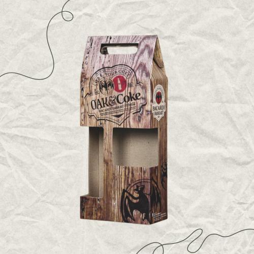 КУТИЈА ЗА ВИНО СО ЧАША