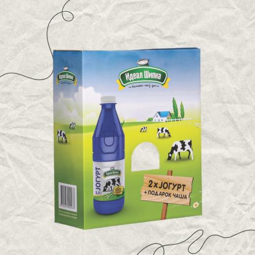 КУТИЈА ЗА ПРОИЗВОД СО ПРОЗОРЧЕ